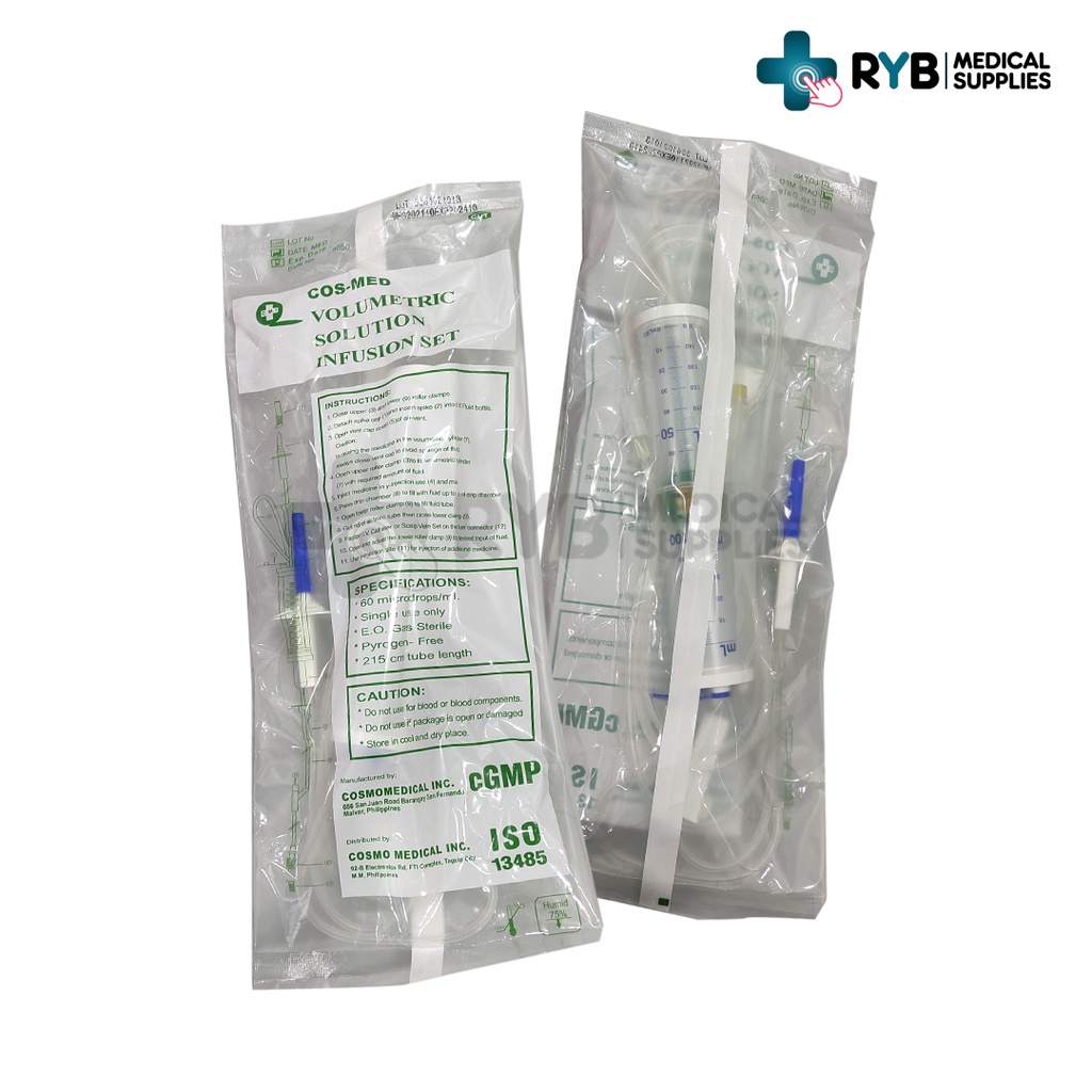 Soluset / Volumetric Solution Infusion Set 150ML (Sold per piece