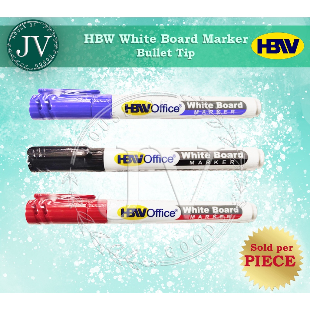 HBW Whiteboard Marker 1pc Shopee Philippines
