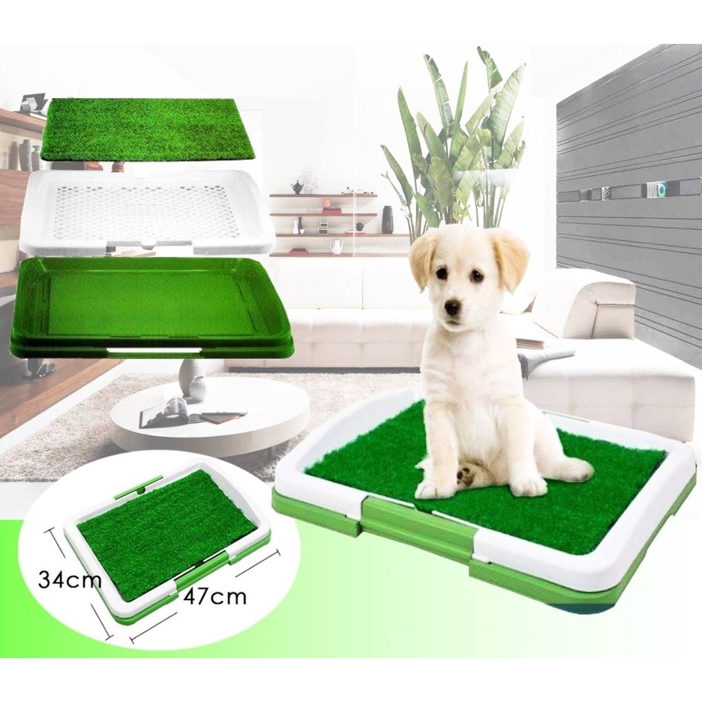 HZM Pet potty training mat grass portable potty trainer indoor