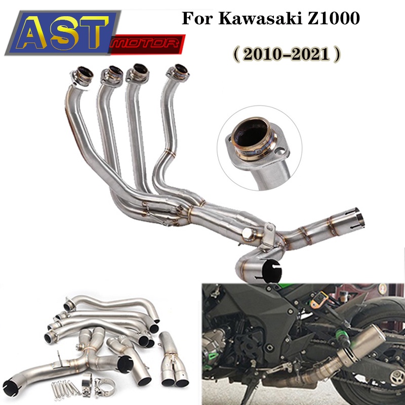 Kawasaki Z1000 20102021 Motorcycle Exhaust Pipe Full System Stainless