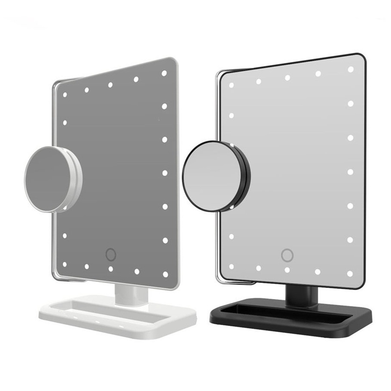 10X Magnification Detail Mirror Lighted Makeup Dressing Table Mirror