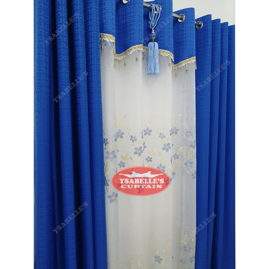 YSABELLE 1SET ECHANTRESS SUNDANCE TULLE LINEN CURTAIN SALE FOR WINDOW