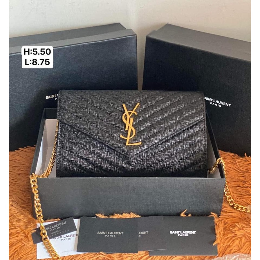 YSL WOC BAG YSL SLING BAG YSL TOP GRADE MIRROR SLING BAG COMPLETE