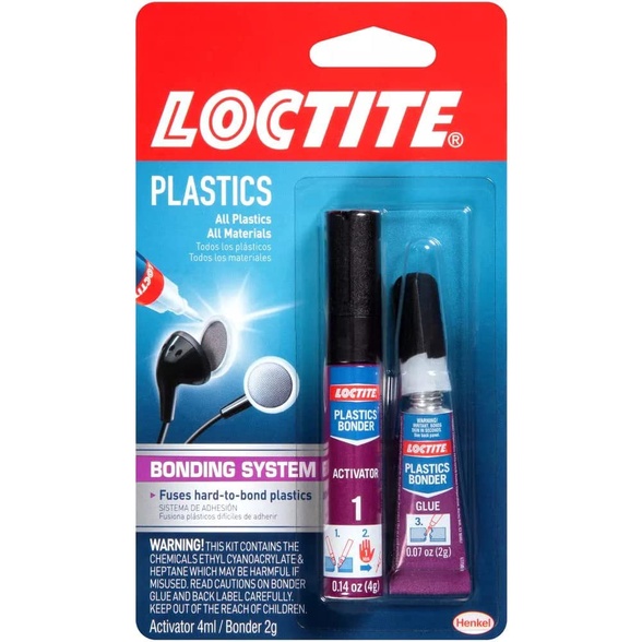 Loctite Threadlocker Blue 242, Vinyl, Fabric and Plastic Repair Epoxy