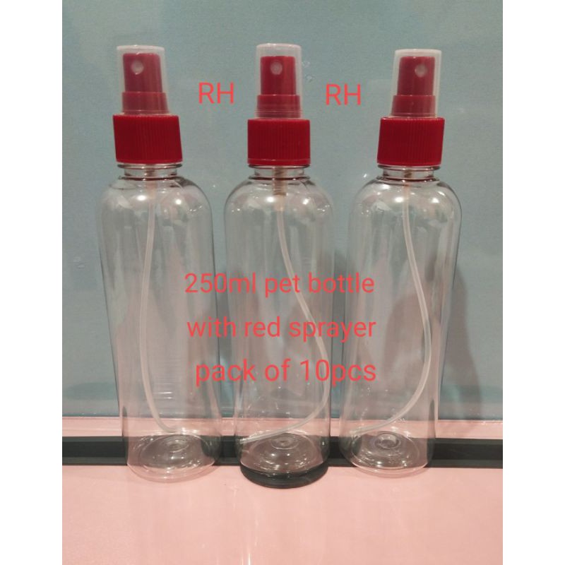 250ml pet bottle pack of 10pcs Shopee Philippines