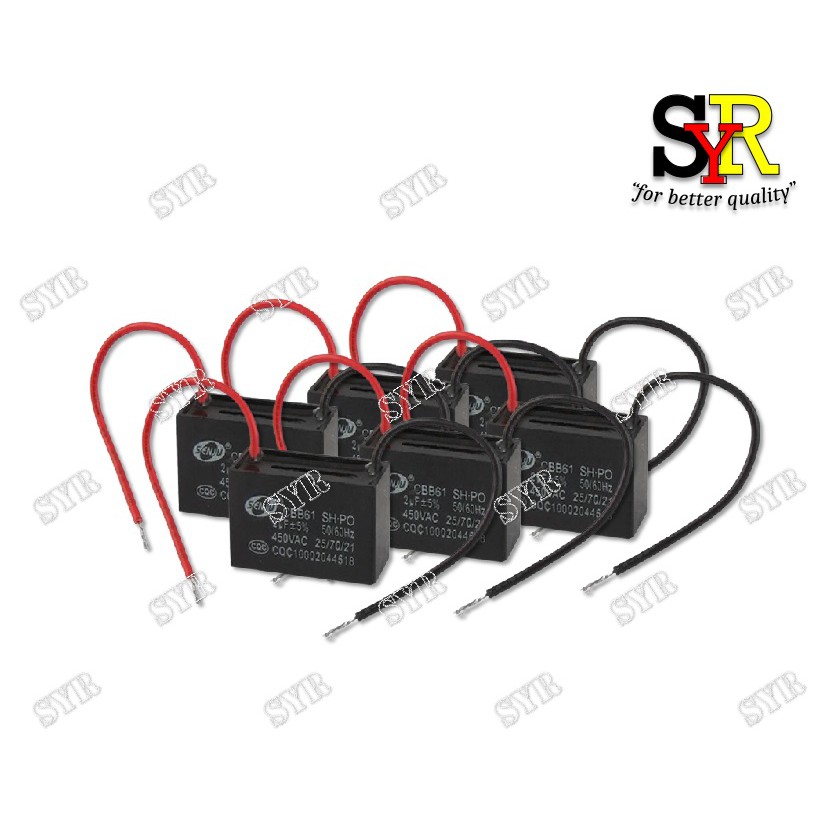 Fan & Ceiling Fan capacitor 450VAC Square Type Shopee Philippines