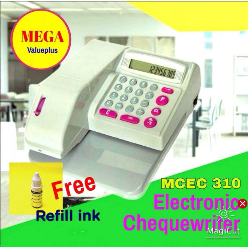 EC 100 CHECKWRITER MACHINE / CHEQUE PRINTER / CHEQUE WRITER MACHINE Shopee Philippines