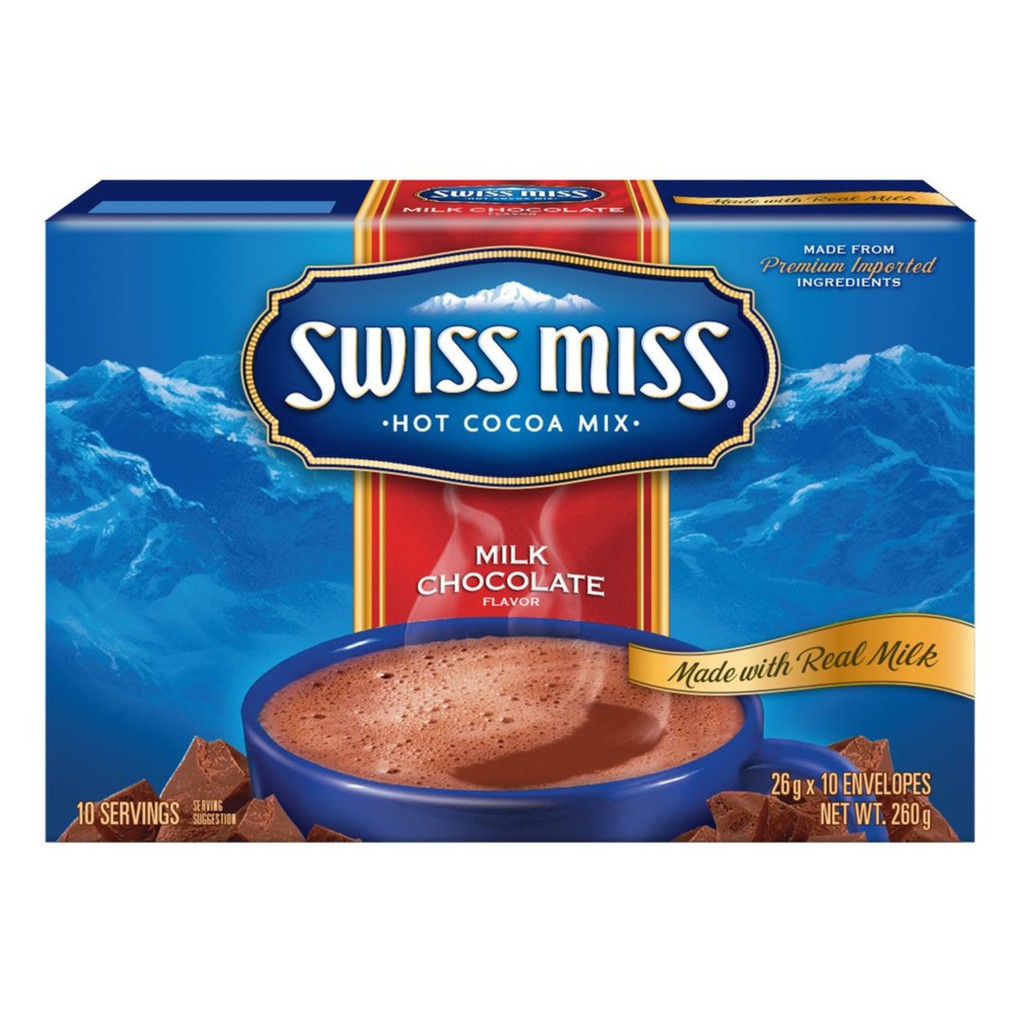 Swiss Miss Milk Chocolate 26g Pack of 10 Shopee Philippines