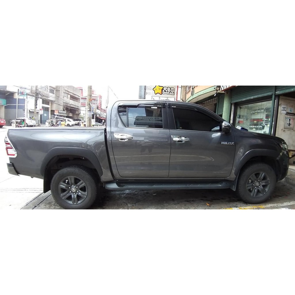Toyota Hilux 201622 4x4 Slim Bushwacker Fender Flares Shopee Philippines