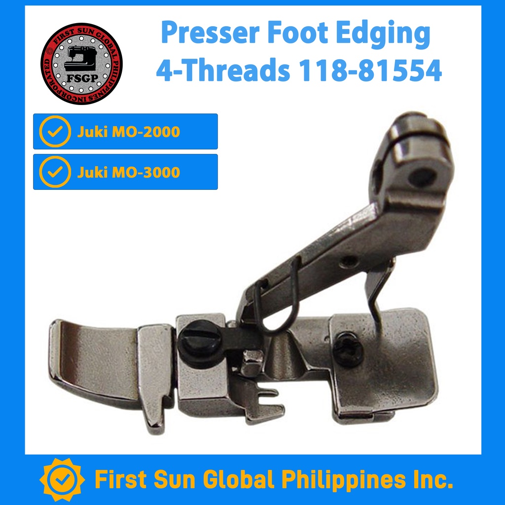 Presser Foot For Over Edging Sewing Machine 3 Threads , 4 Threads , 5
