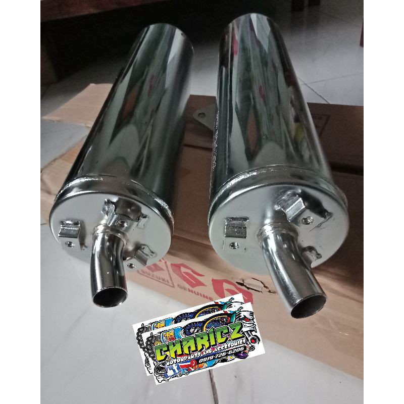 MUFFLER/CANISTER for Raider 150 Newbreed & Reborn GENUINE SGP Shopee