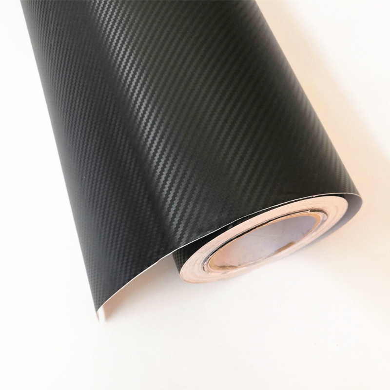 30cm*200/500cm 3D Carbon Fiber Vinyl Car Wrap Sheet Roll Film Sticker