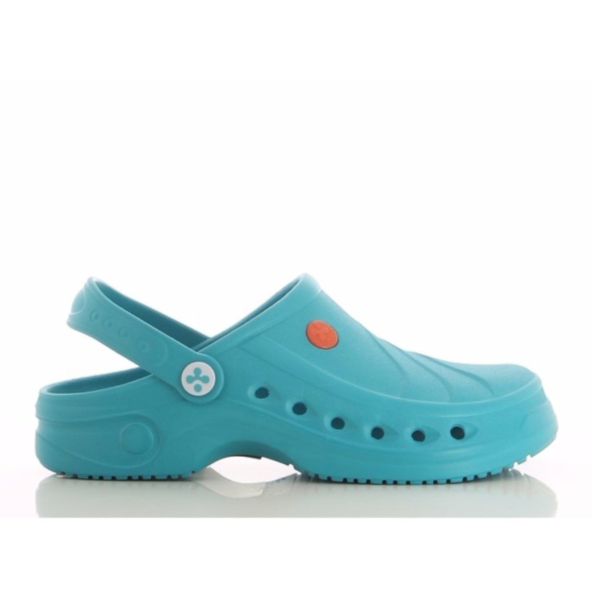 Oxypas Sonic Green Unisex Clogs Shoes for Doctors Medical Nurse Laundry