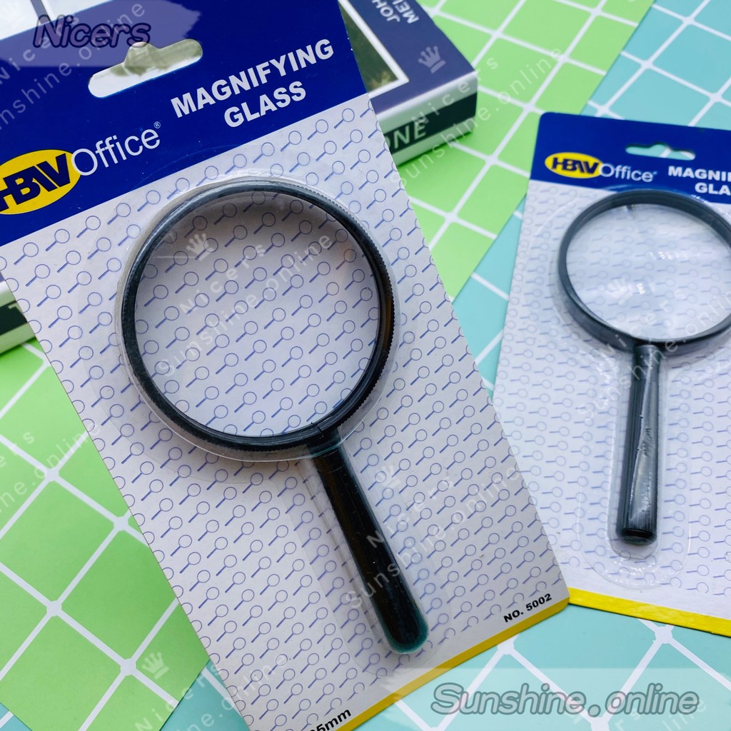 HBW big Magnifier Magnifying glass 65mm 2x 5002 Shopee Philippines