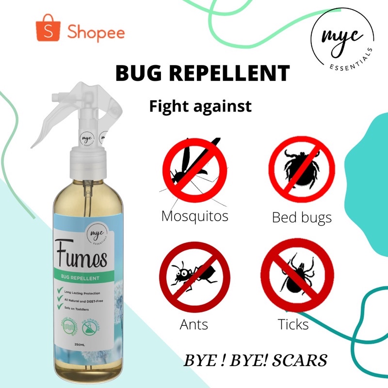 Mura ang Wumart Natural Bug Repellent by Fumes (Premium Ingredients