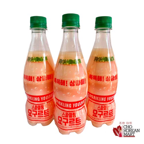 [Korean] Sparkling Yogurt Drink Bottle 400ml Shopee Philippines