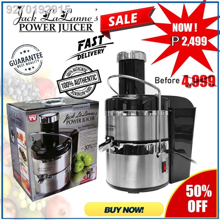 （hot） Jack Lalanne Power Juicer Deluxe, Black and Chrome 100 Authentic
