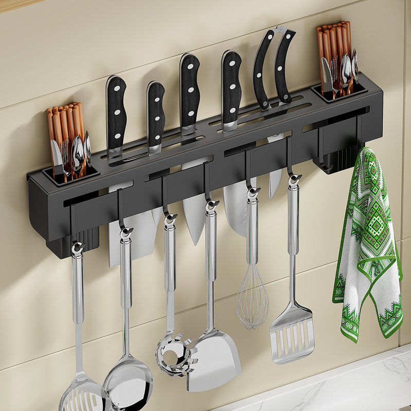 KONG Knife Holder Wall Hanging Kitchen Organizer Knife Rack Chopstick