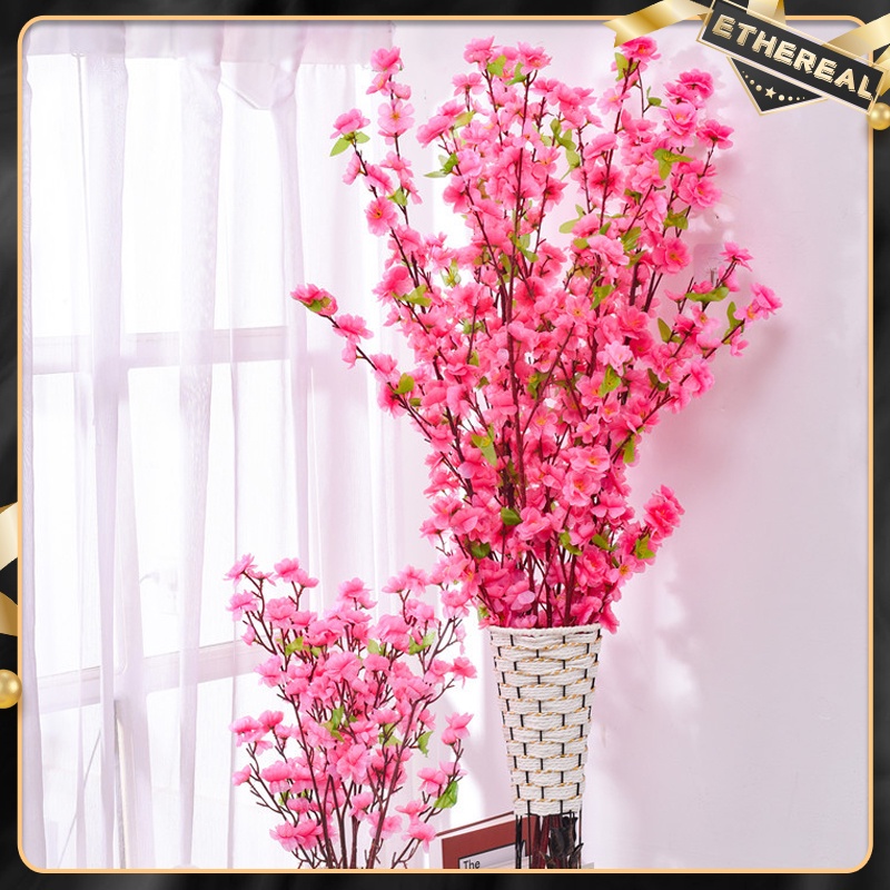 65CM Artificial Sakura Artificial Pench Flower Artificial Flower For