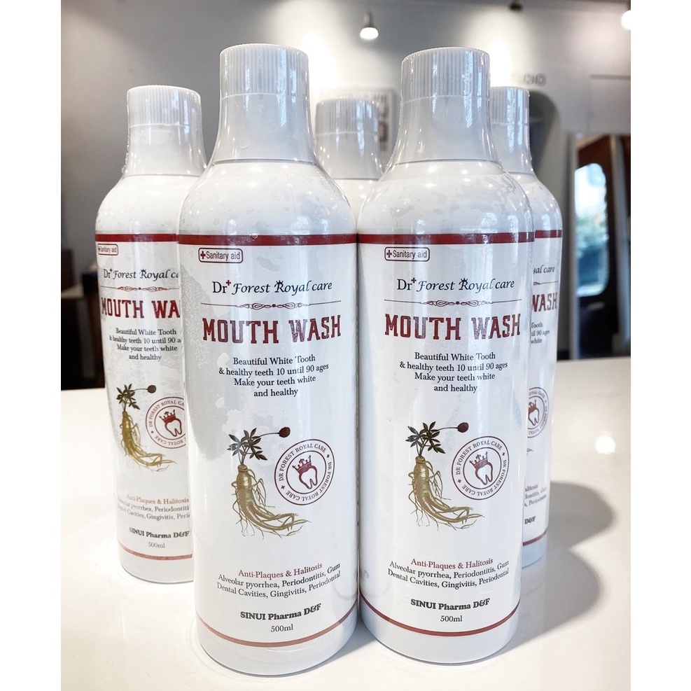 Dr.dental Forest Mouthwash Red Ginseng Extract 500ml Shopee Philippines