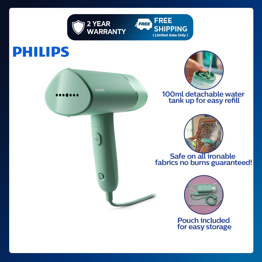 Philips [STH3010/70] Series 3000 Foldable Handheld Garment Steamer