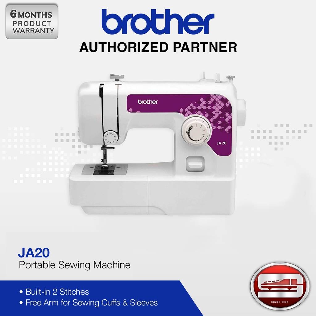 Brother JA20 Electric Sewing Machine 2 Stitches Shopee Philippines