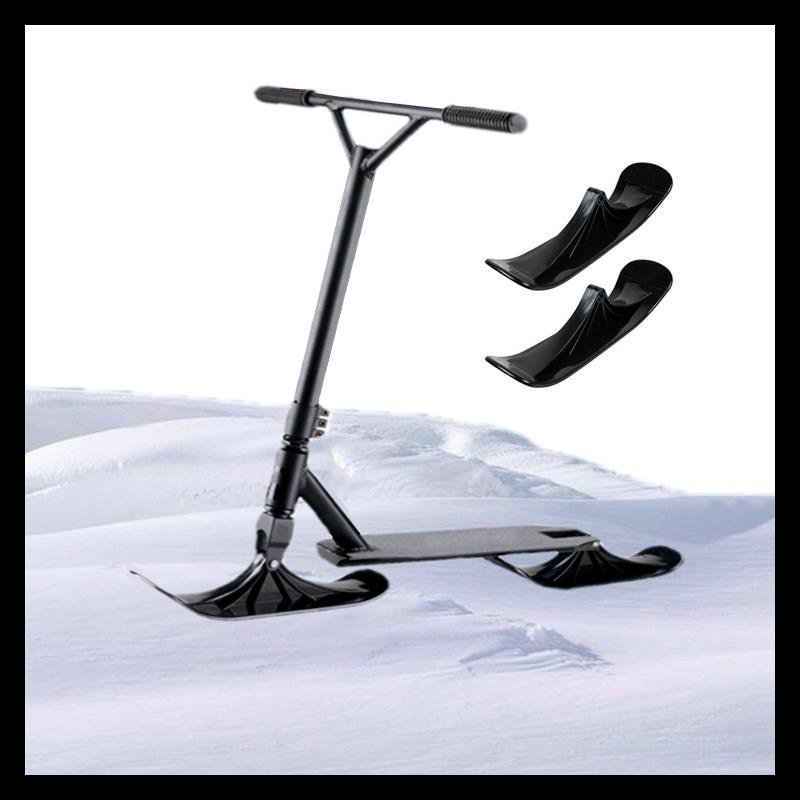 2Pcs Snow Scooter Ski Conversion Attachment Converter Kit Board Ski