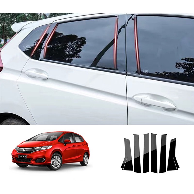 Honda Jazz GK Window Pillar Sticker Shopee Philippines