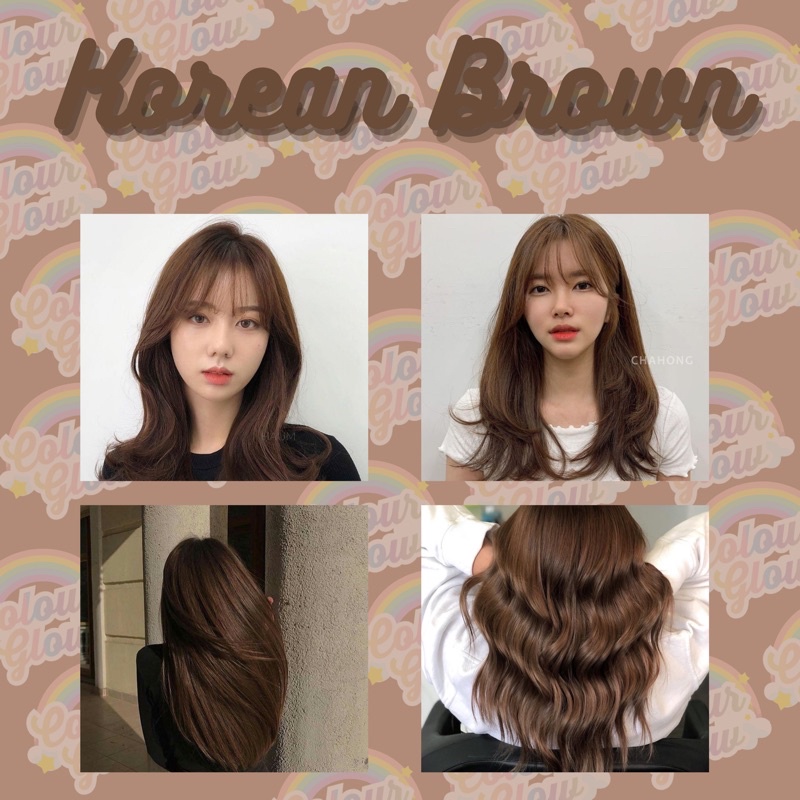 Colour Ink Korean Brown hair dye semipermanent 120ml Shopee Philippines