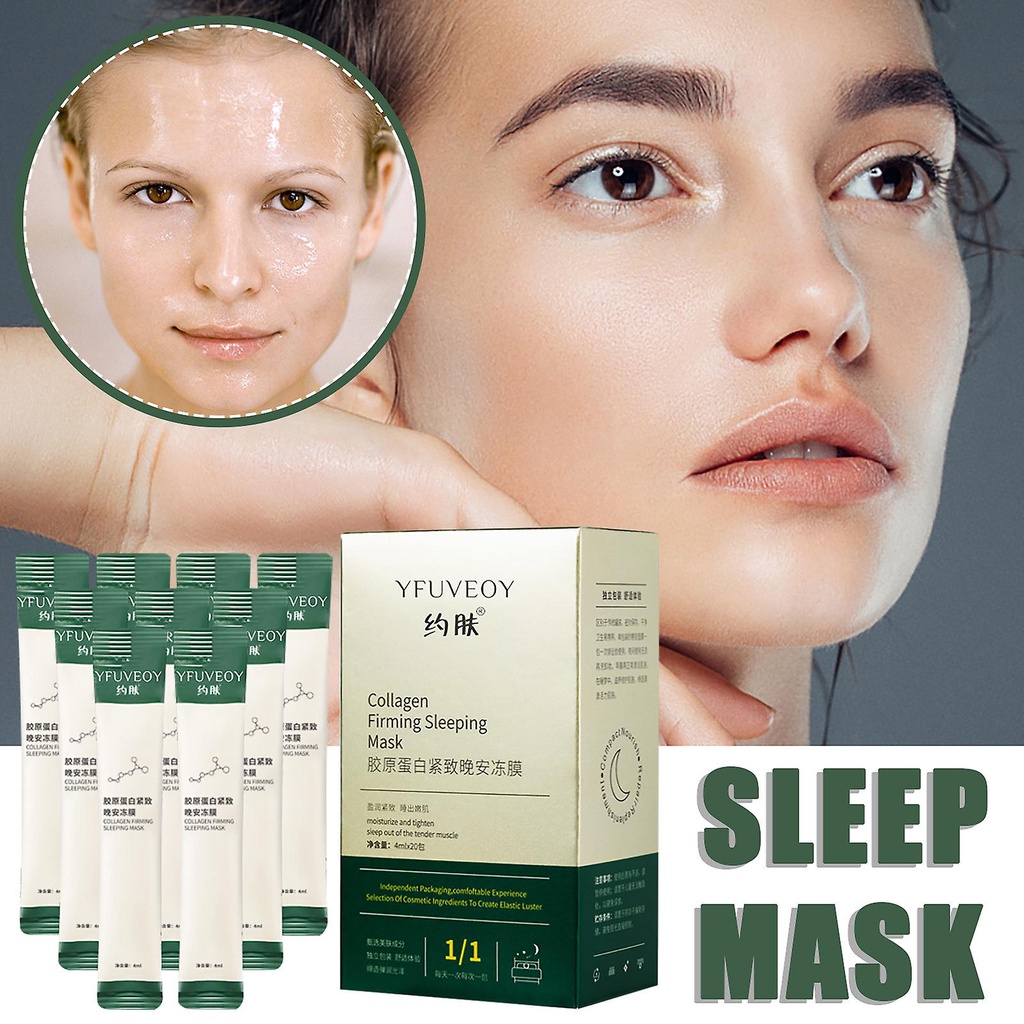 Collagen Firming Sleeping Mask Jelly Sleep Mask Antiaging antiwrinkle