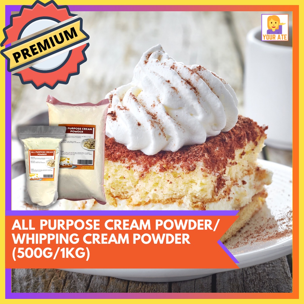 All Purpose Cream Powder/ Whipping Cream Powder (500g/ 1kg) Shopee