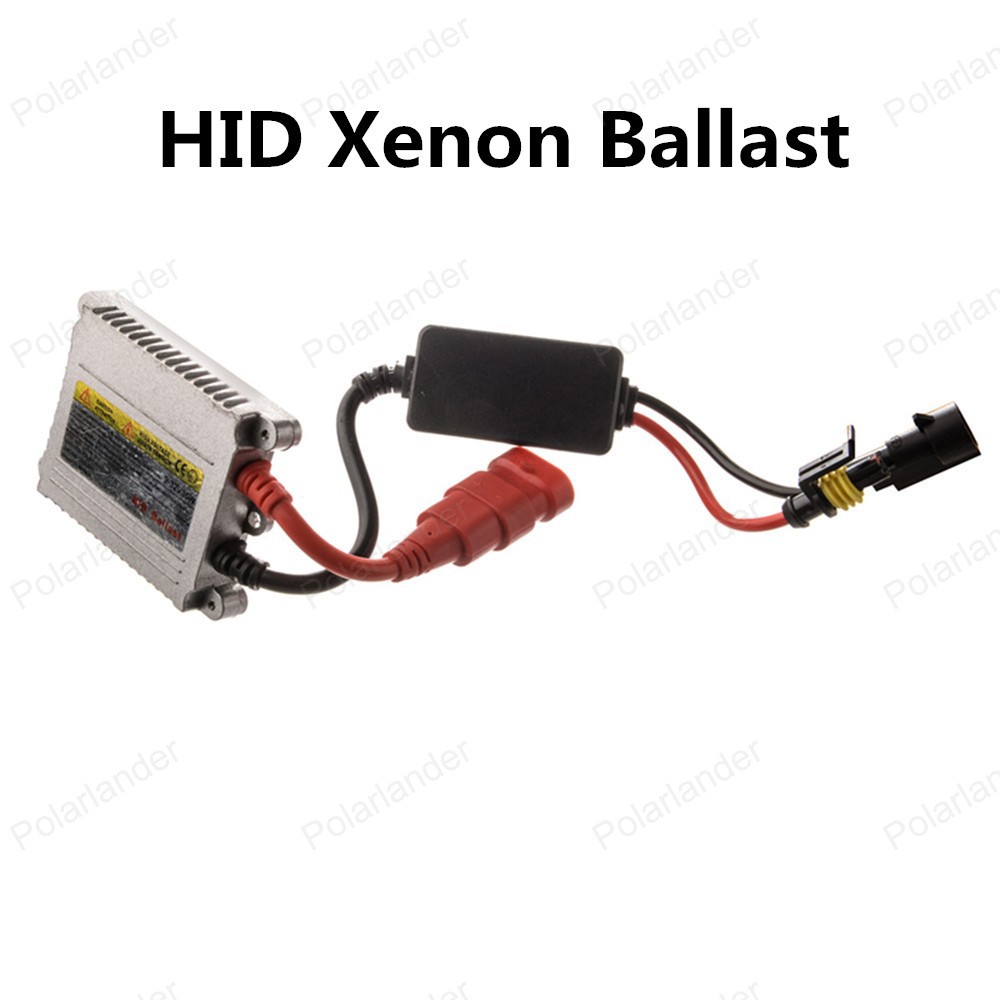 Polarlander 2pcs 100 New Silver HID Ballast 35W AC DC Ballast for Auto