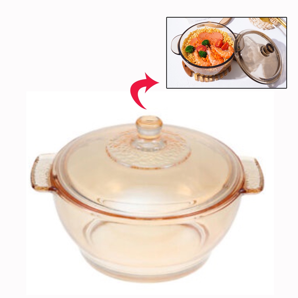 Good Quality Of Glass Bowl Microwaveable Heatproof Tableware Salad