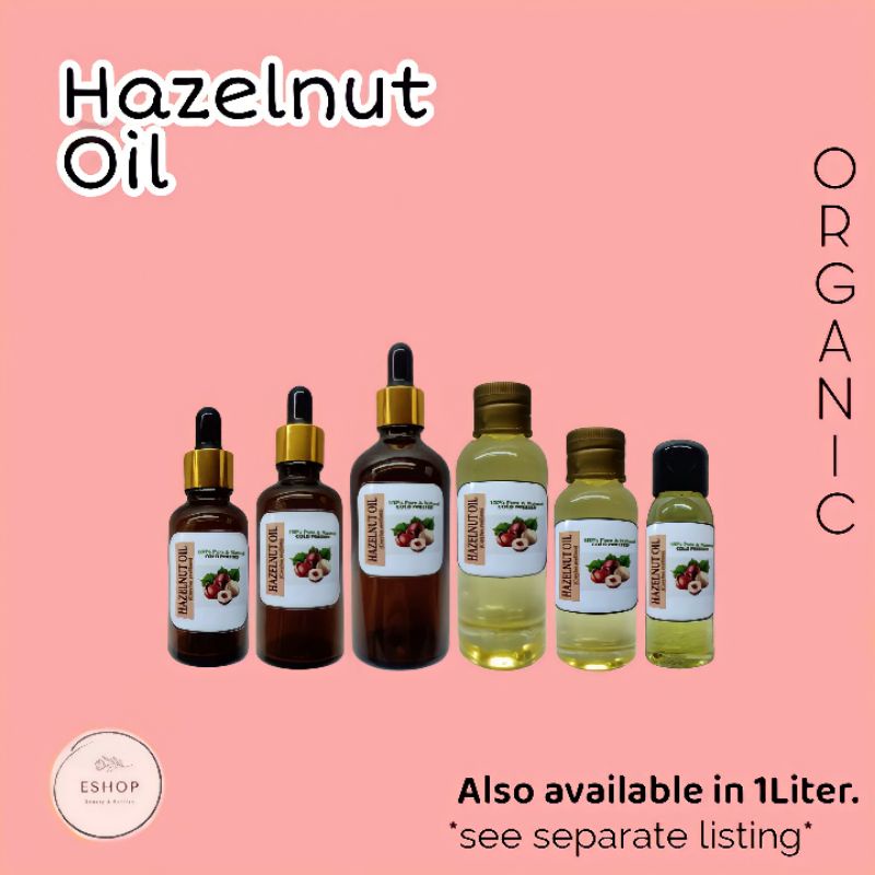 Organic Hazelnut Oil (coldpressed) Shopee Philippines