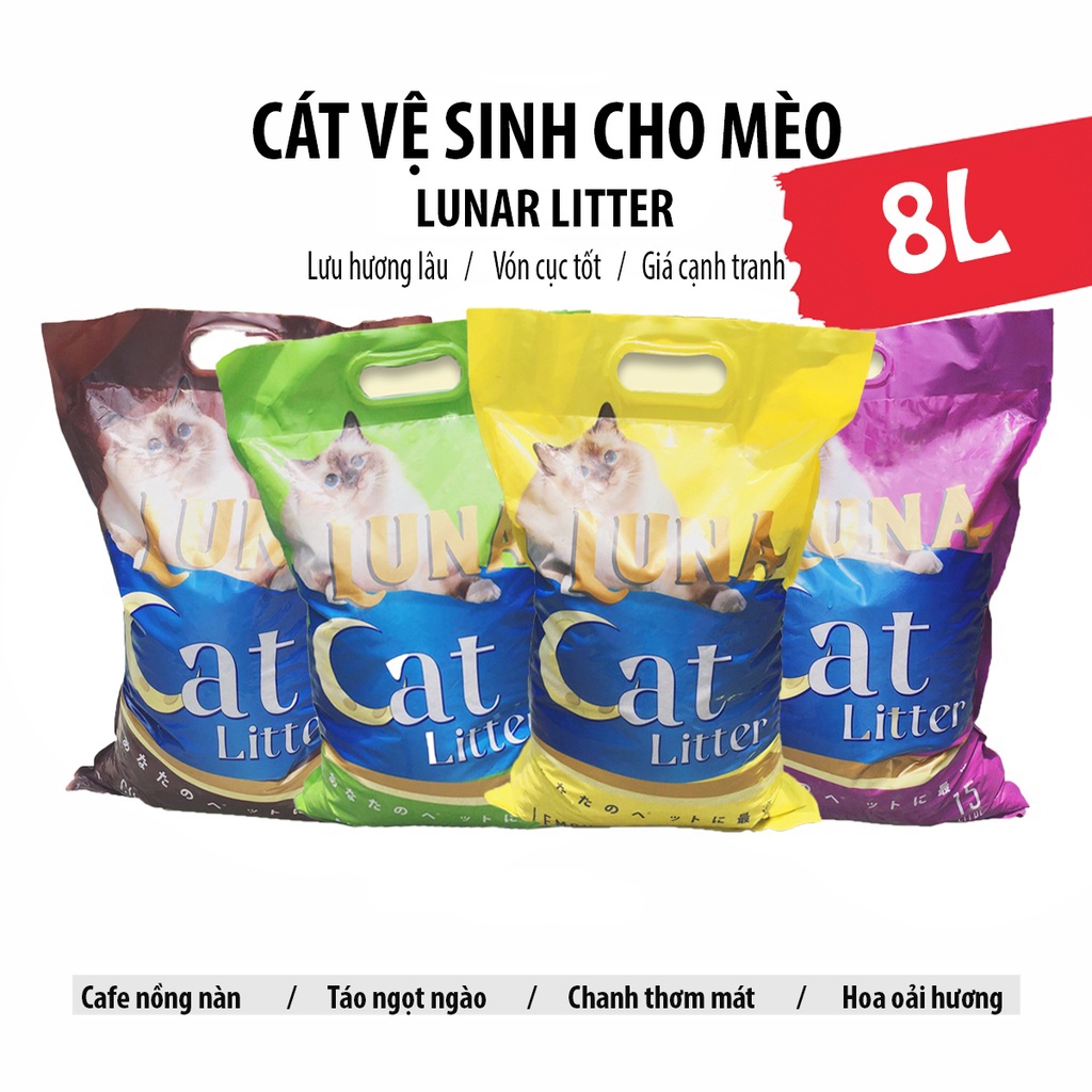 Sanitary Sand For Cats, Luna Litter Cats, Bags 8L Shopee Philippines