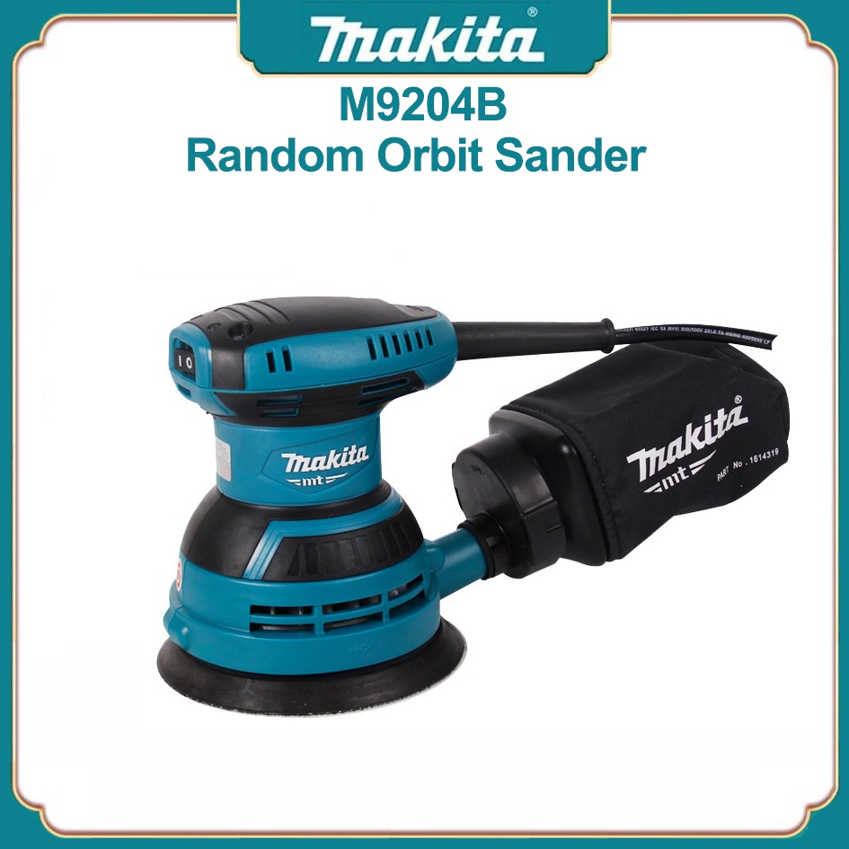 Makita M9204B Random Orbit Sander Disc Sander Wood Furniture Vacuum