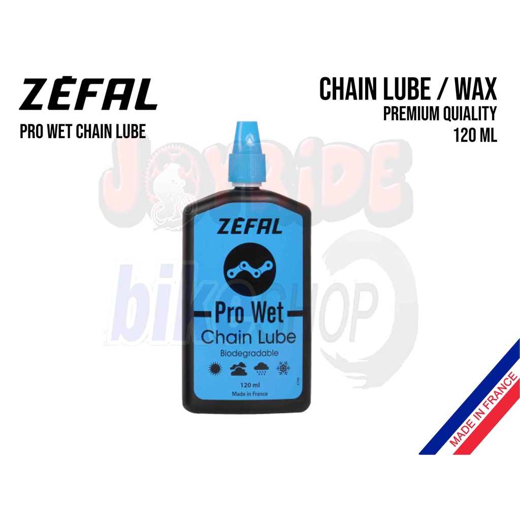 ZEFAL CHAIN LUBE/WAX (PRO DRY/EXTRA DRY) (PRO WET/EXTRA WET) Shopee