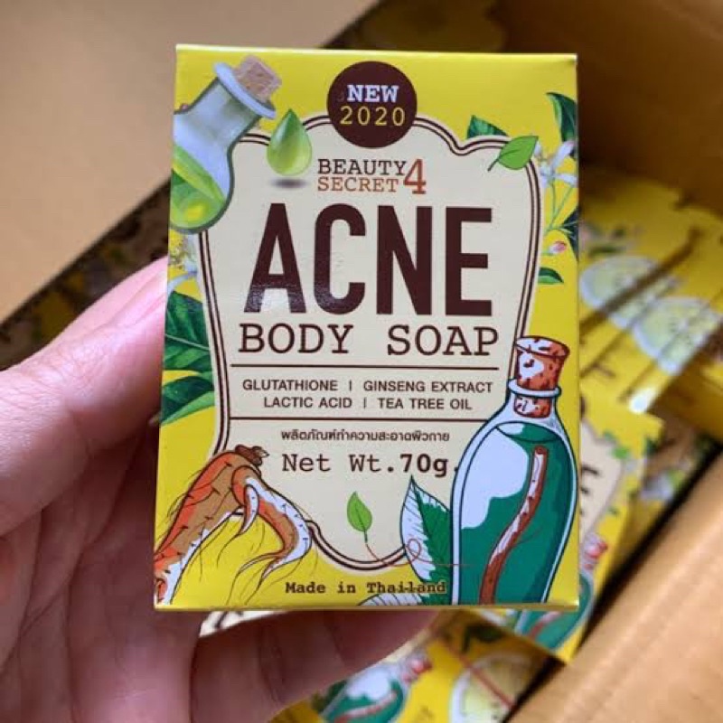 Beauty Secret Acne Body Soap 70g Shopee Philippines