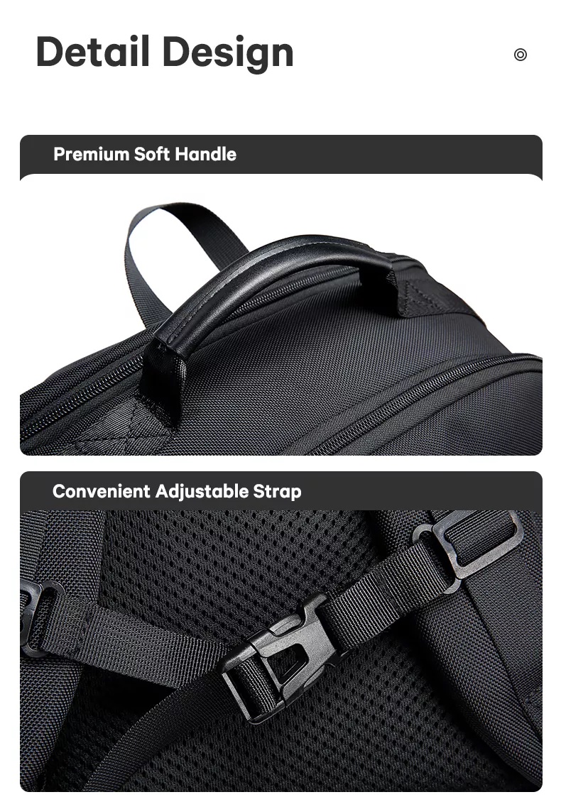 2601 BANGE Premium Quality Bag Backpack Anti Theft Water Repellent