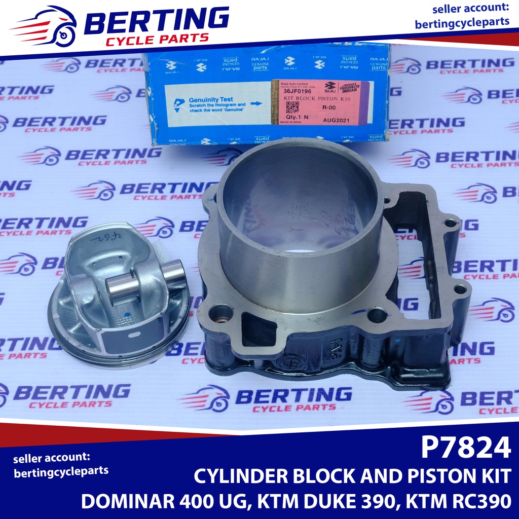 CYLINDER BLOCK AND PISTON KIT Dominar 400 UG Fits KTM Duke 390 RC390