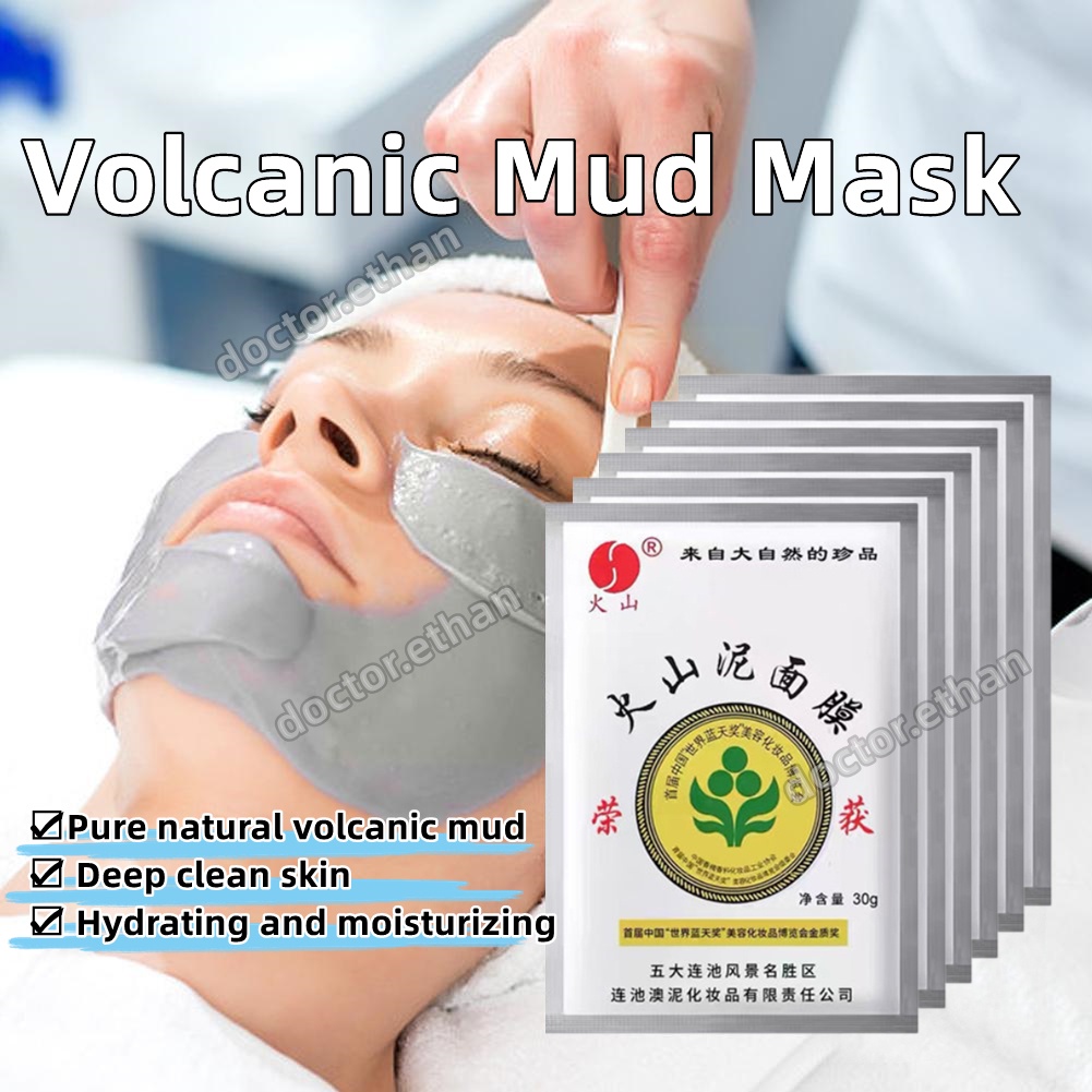 Volcanic Mud Mask Blackhead Removal Mask Deep Cleansing Skin Whitening
