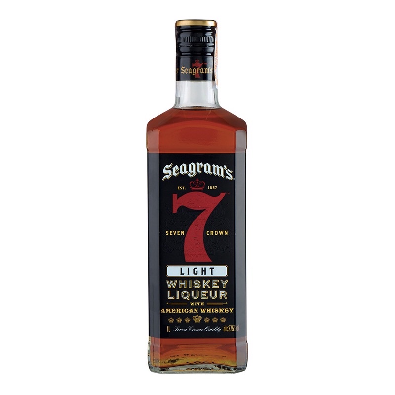 Seagram's 7 Whiskey 1 Liter Shopee Philippines