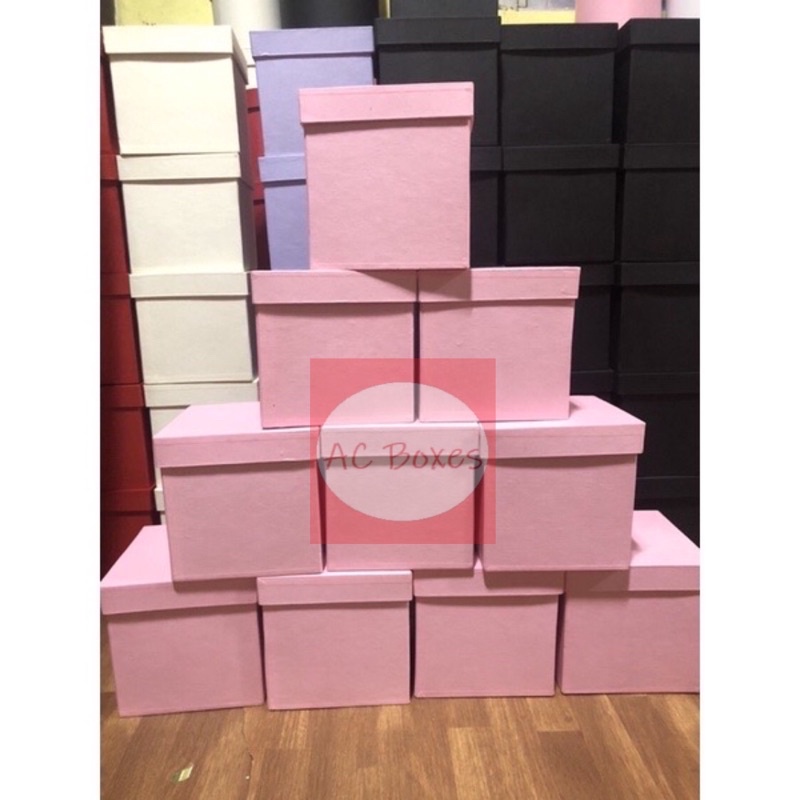 5x5x5 inches Hard Box for food/gift Box Shopee Philippines