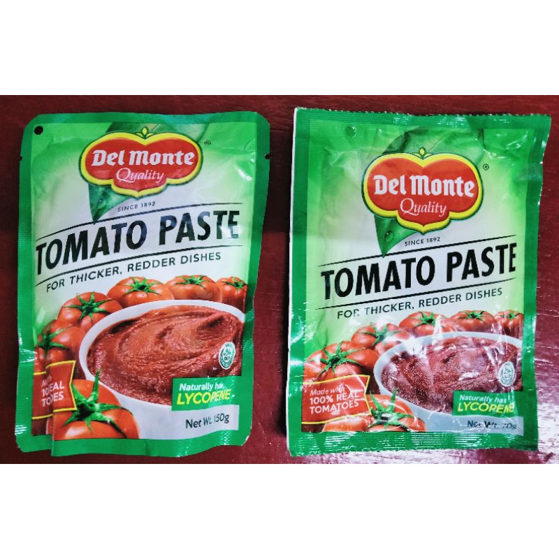 DEL MONTE TOMATO PASTE Shopee Philippines