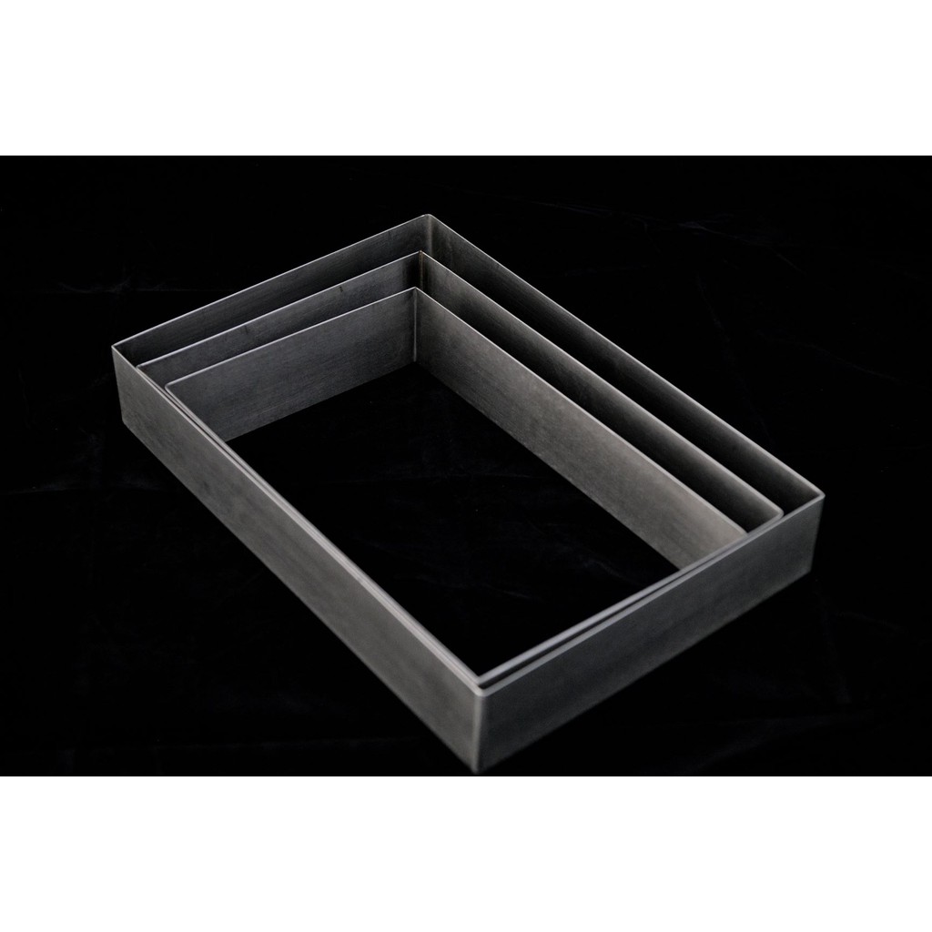 Rectangular Cake Ring (Stainless cake molder) Shopee Philippines