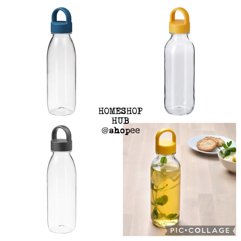 IKEA 365+ Water Bottle 0.5l Botol Air BPA FREE Botol minuman Drinking