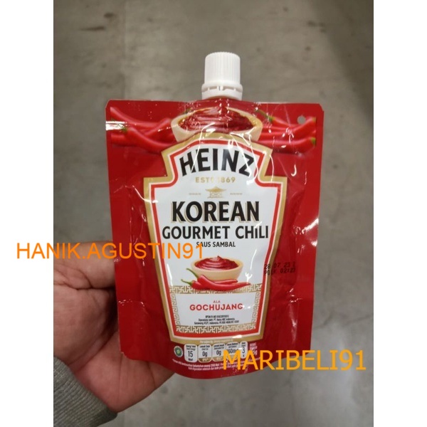 Heinz Korean Gourmet Chili 125gr Gojuchang Halal / Gochujang Sauce / Korean Sauce 125gr MB91