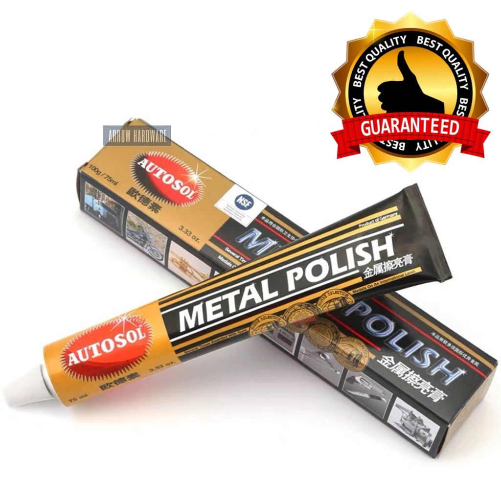 Autosol Metal Polish Paste Rust Remover Polishing Paste 50g Shopee Philippines