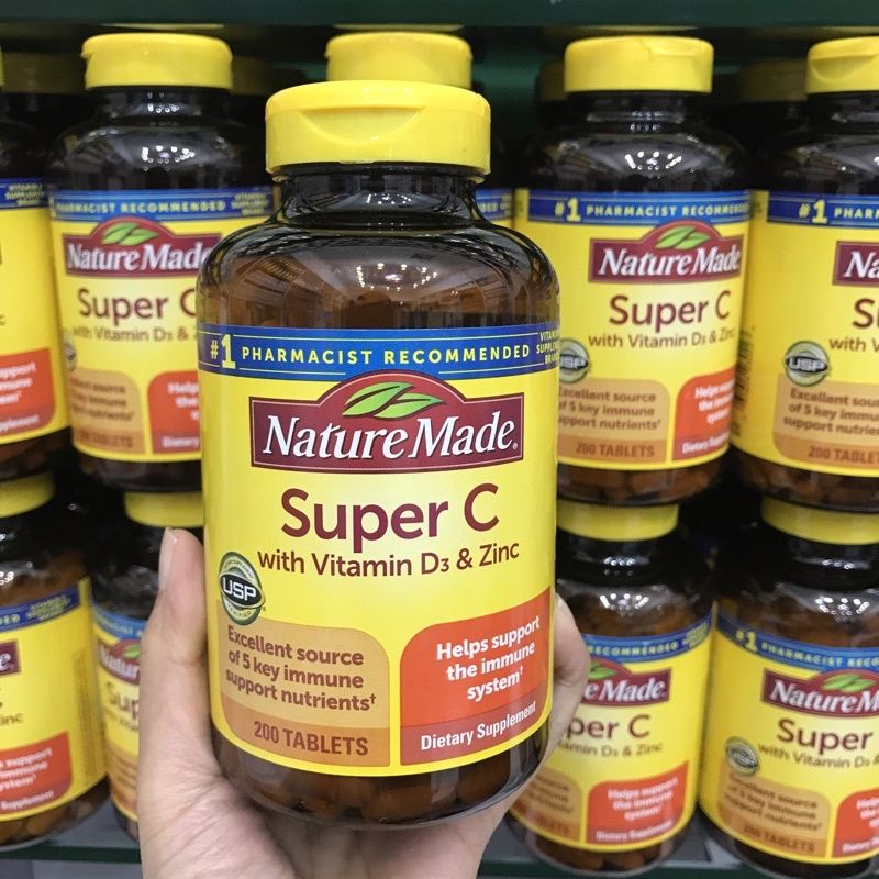 Exp Expiry Expired 2024 Nature Made Super C with Vitamin D3 D3 D3