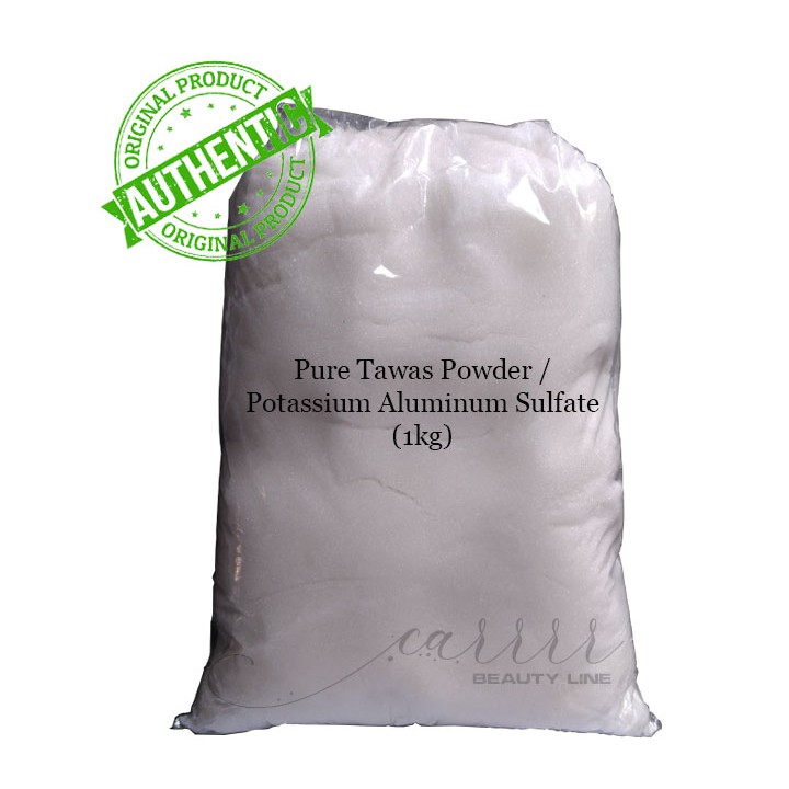 Pure Tawas Powder / Potassium Aluminum Sulfate (1kg) Shopee Philippines